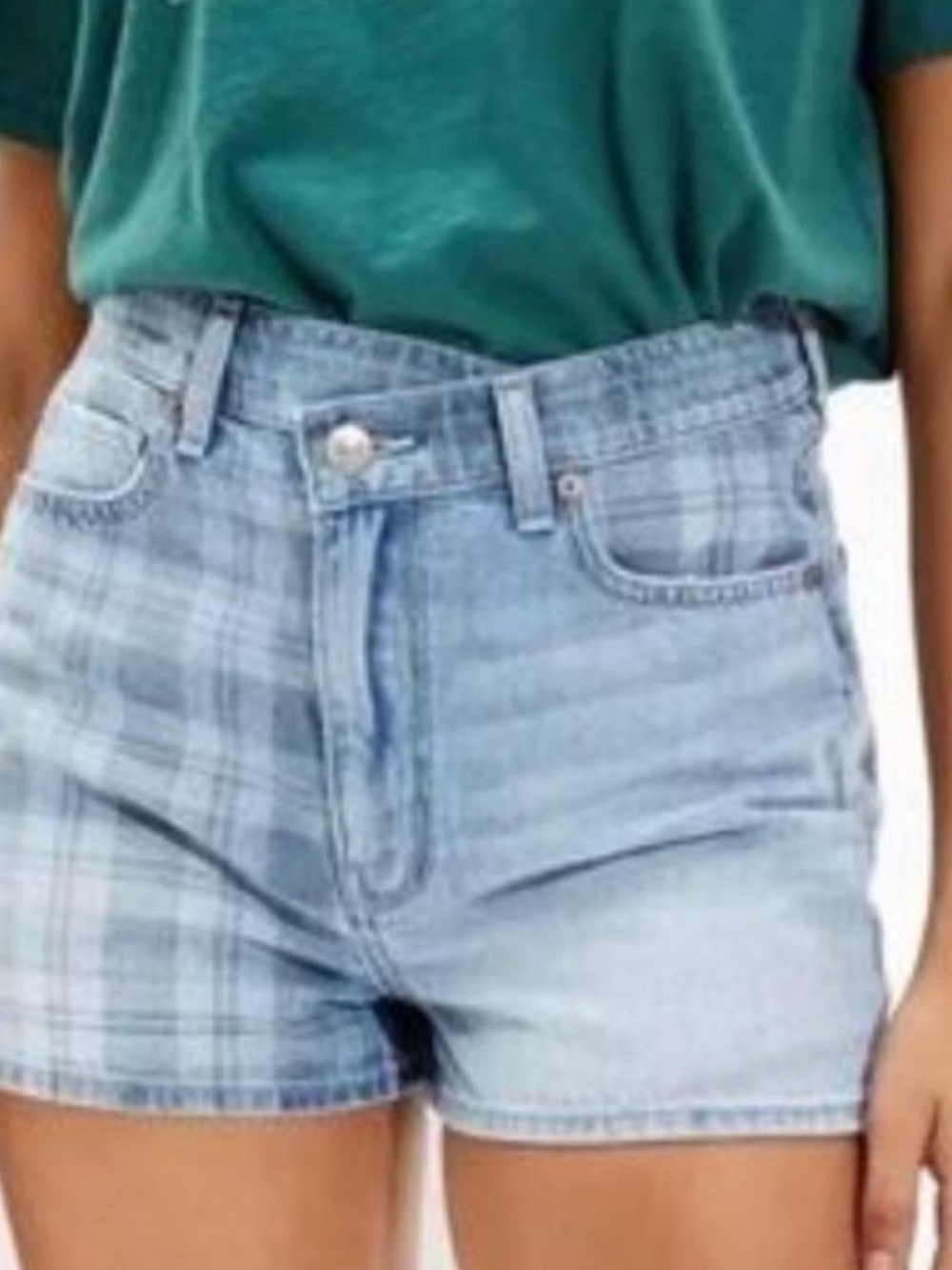 American Eagle highest rise mom short